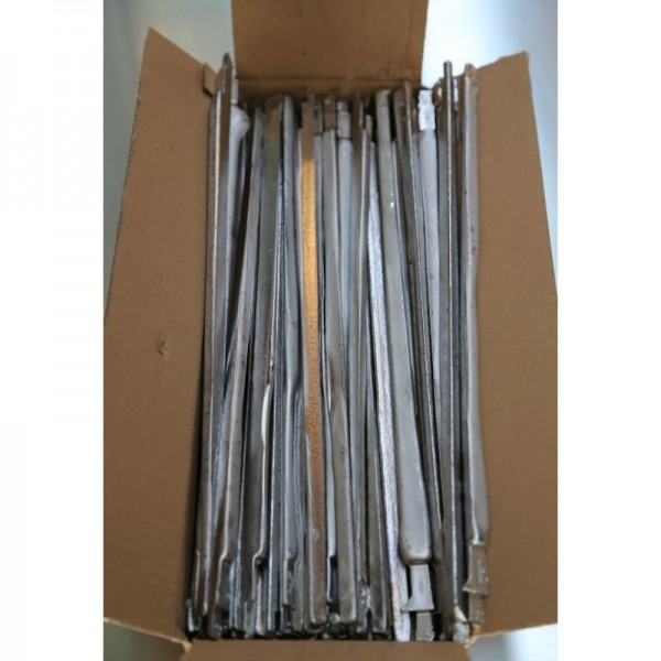 25 kg Lötzinn (Paket) für Zink Dachrinnen und Zink Bleche