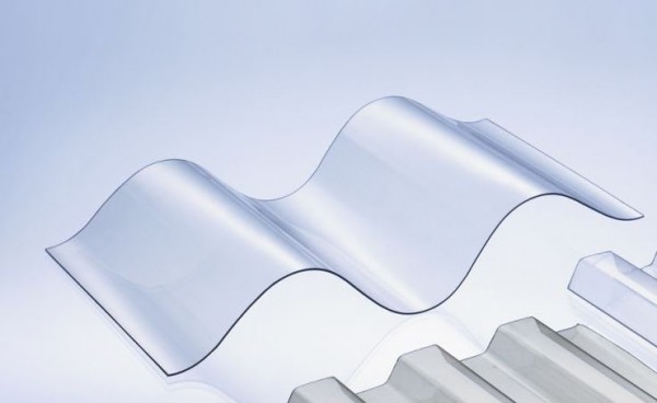 PVC-Lichtplatten 1,1 mm Welle 5 (177/51) -farblos-