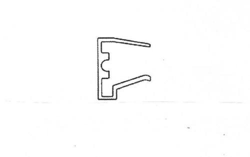 Alu-Tropfkantenprofil 16 - 2100 mm lang