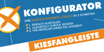 Konfigurator für Kiesfangleisten