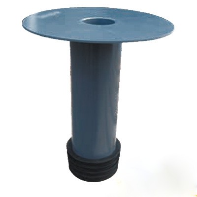Sanierungsabläufe mit EPDM-Dichtung, KSU-Bitumenbahn-Flansch + Zi-Sieb