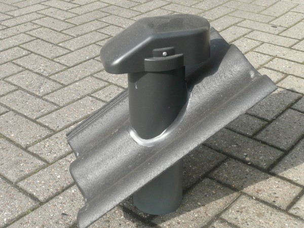 Rhedach Beton/PVC Sanitärlüfter DN 100 für Nelskamp Kronen