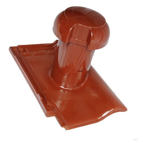 Rhedach Lüfterziegel DN 150 + KWA für Erlus E58 SL