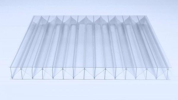 Polycarbonat-Fachwerkplatte MARLON 16 mm opalweiß